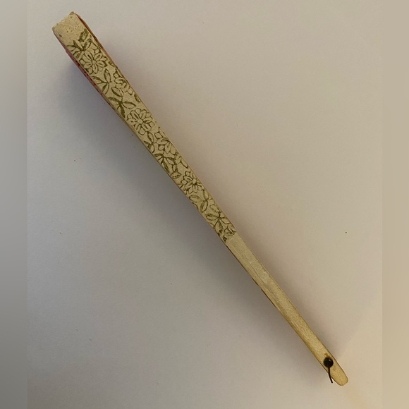 VINTAGE FOLDING HAND FAN Made in JAPAN - Picture 15 of 16